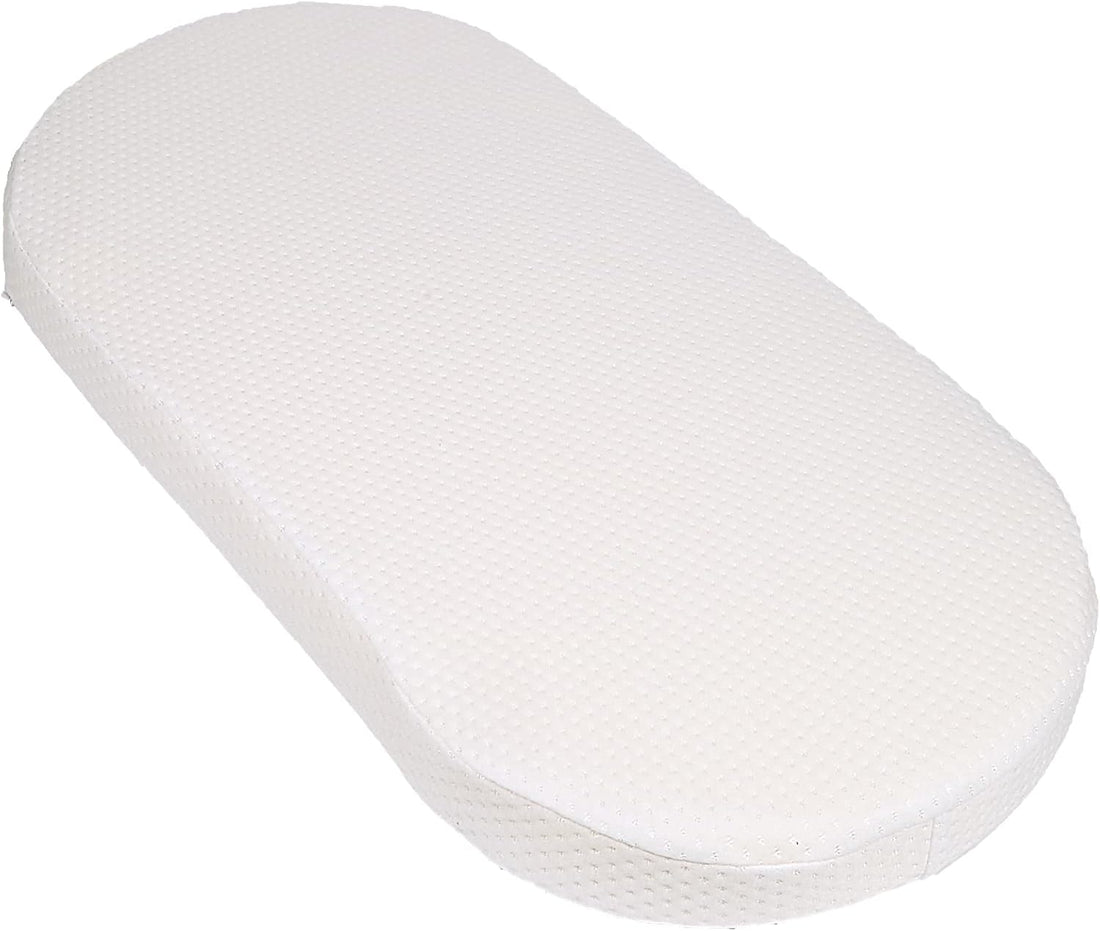 Mecc Ecoh Baby Bassinet Mattress Oval 33"X20"X2"